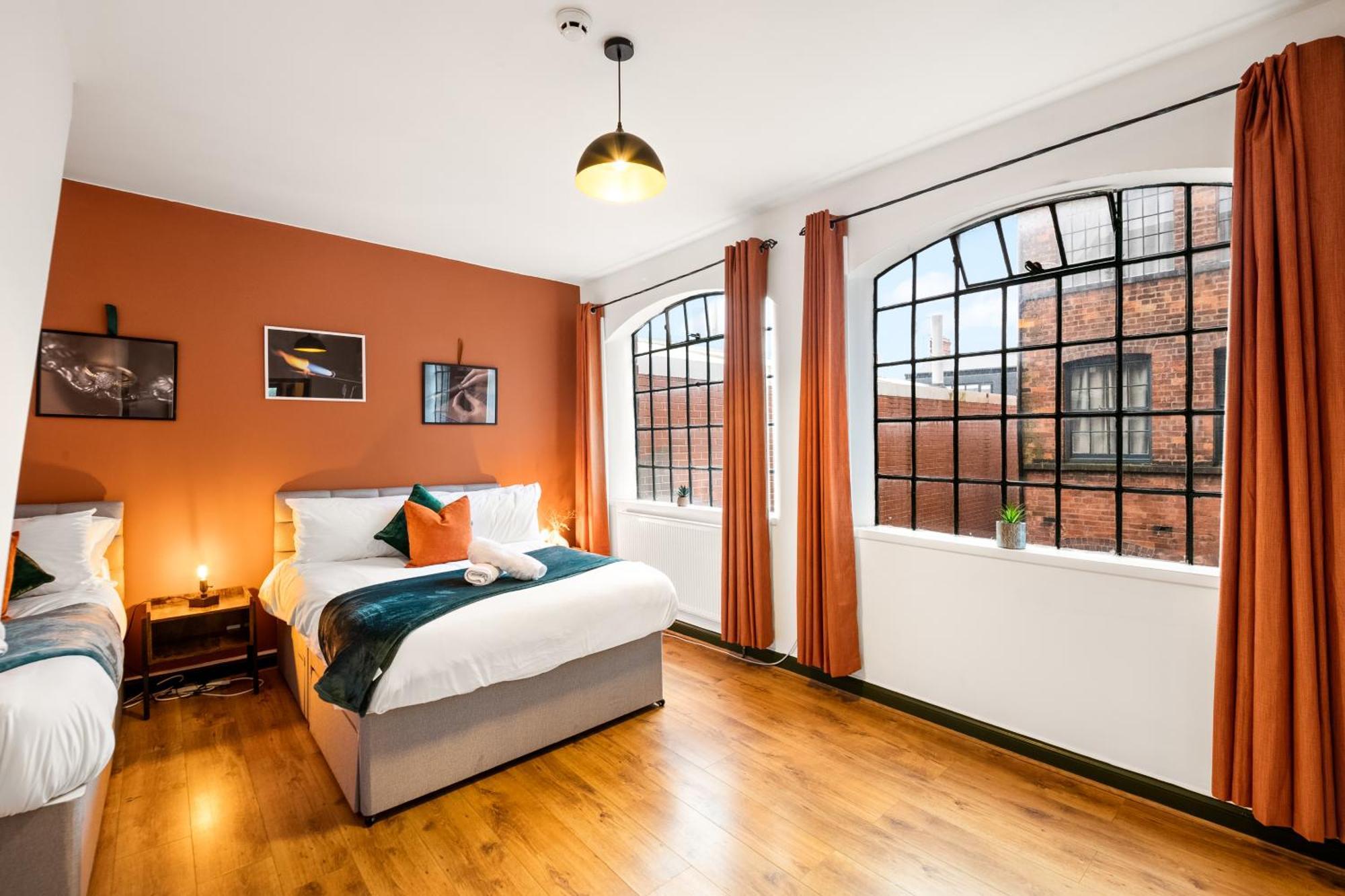 Spacious Birmingham City Apartment Dış mekan fotoğraf