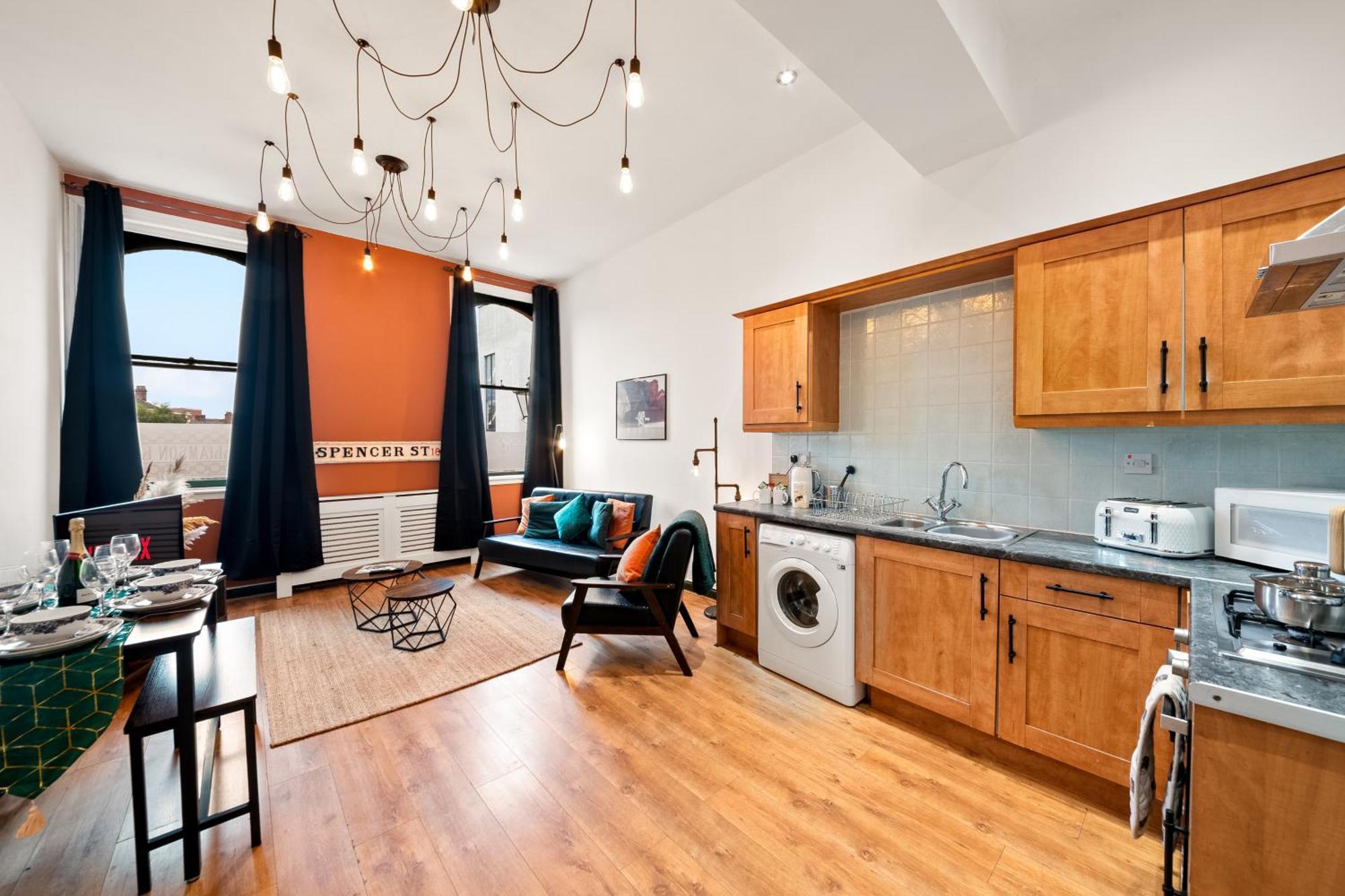 Spacious Birmingham City Apartment Dış mekan fotoğraf
